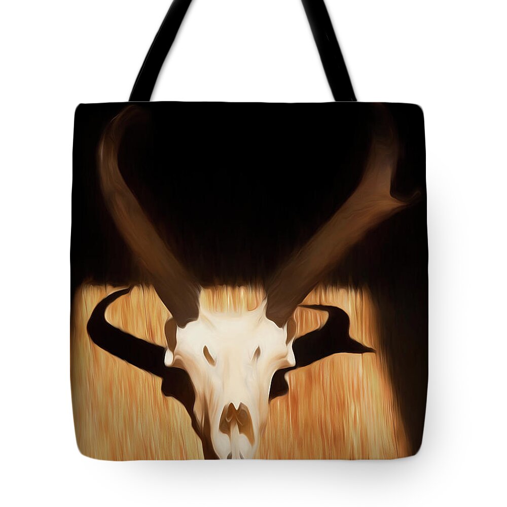 Kansas Tote Bag featuring the photograph Antelope 002 by Rob Graham