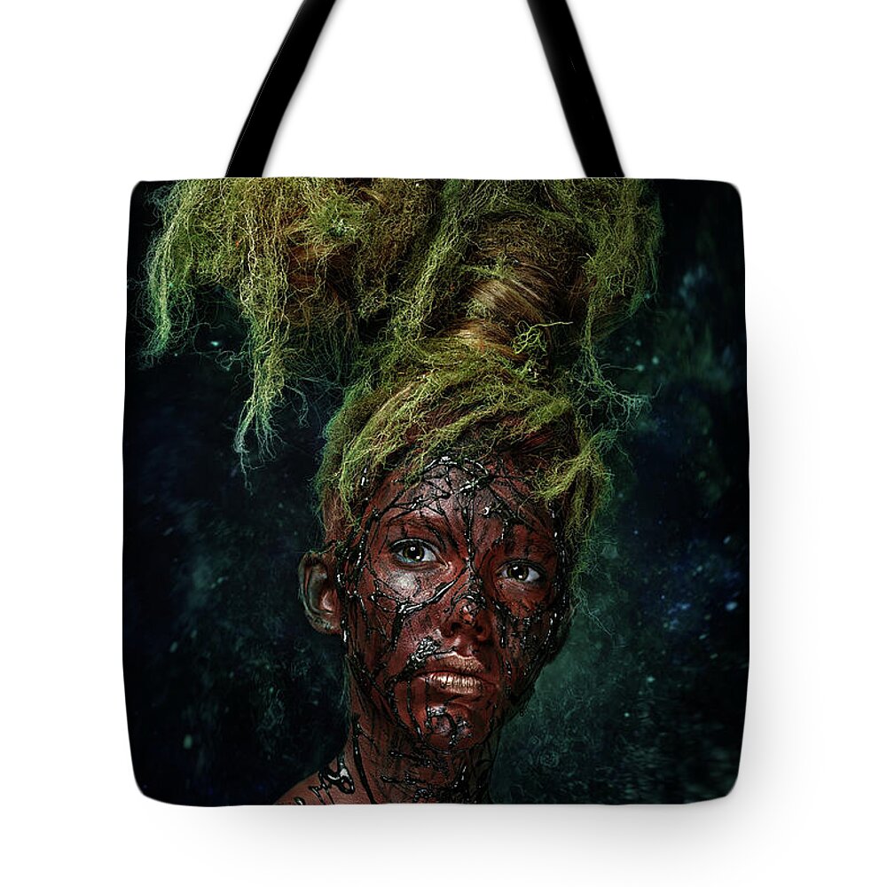 Russian Artists New Wave Tote Bag featuring the photograph Arbor Mundi #1 by Ivan Kovalev