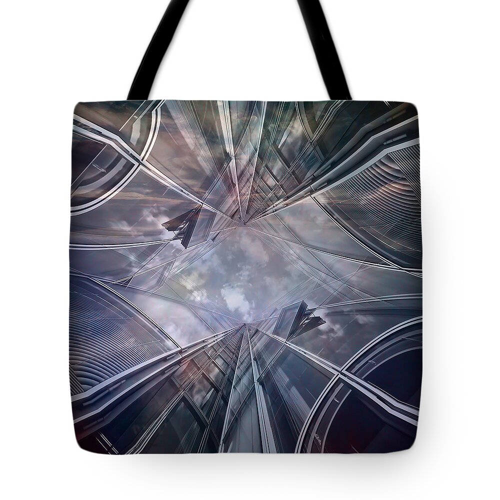 Architecture Tote Bag featuring the photograph Architecture by Cheryl Day