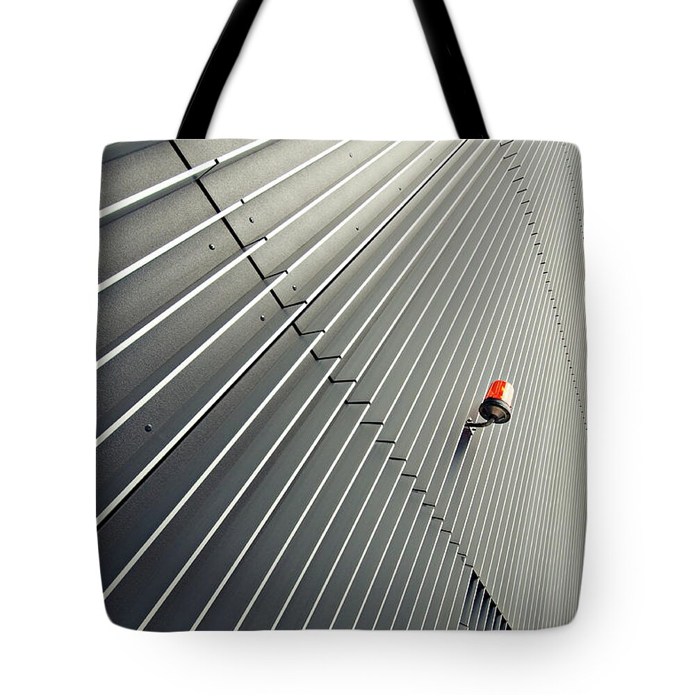 In A Row Tote Bag featuring the photograph Architecture by Wecand