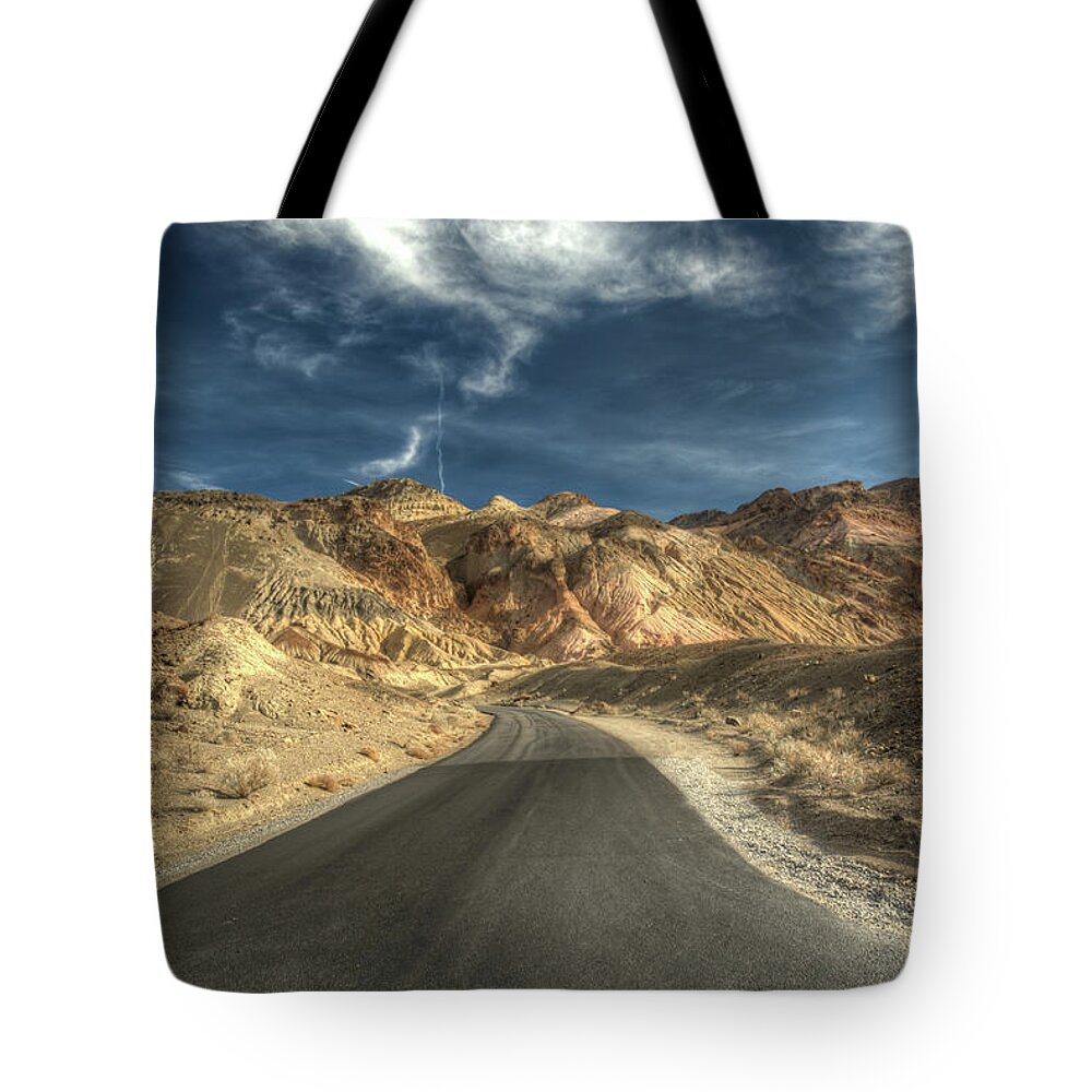 2018 Tote Bag featuring the photograph Artist Drive in Death Valley National Park by Constance Puttkemery