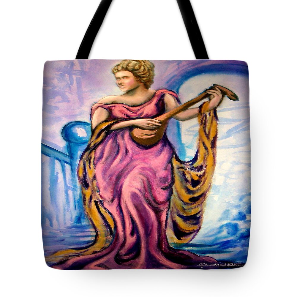 Madam Tote Bag featuring the digital art Madam by Kevin Middleton