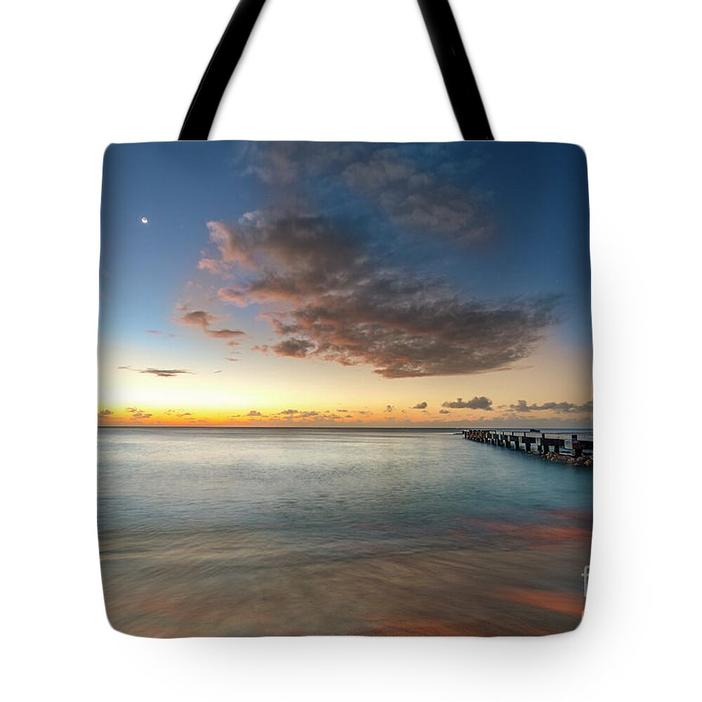  Tote Bag featuring the photograph As Day Becomes Night by Hugh Walker