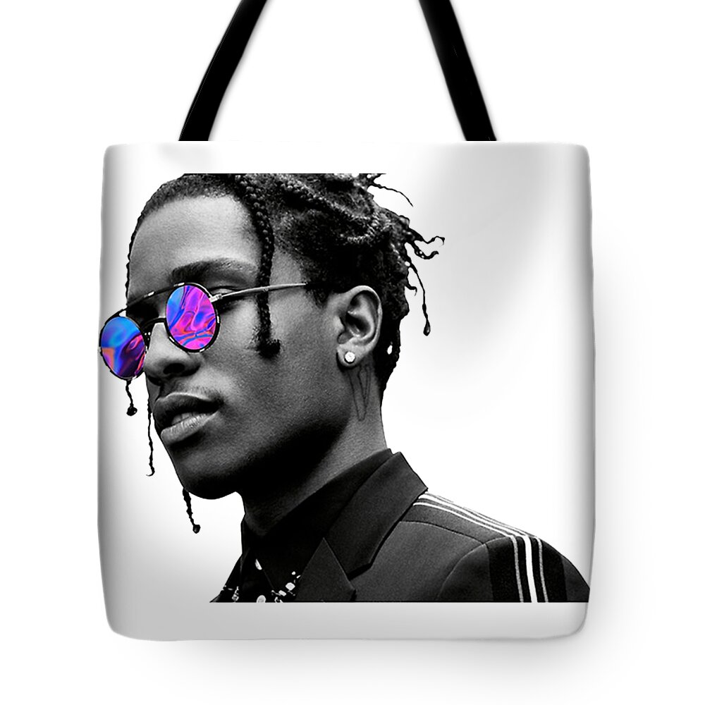 Asap Tote Bag featuring the digital art Asap Mob by Cais Asmiani
