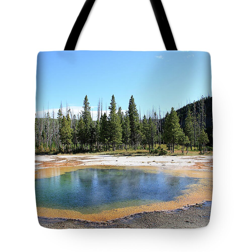 Tranquility Tote Bag featuring the photograph At Lake by Clàudia Clavell Fotografía