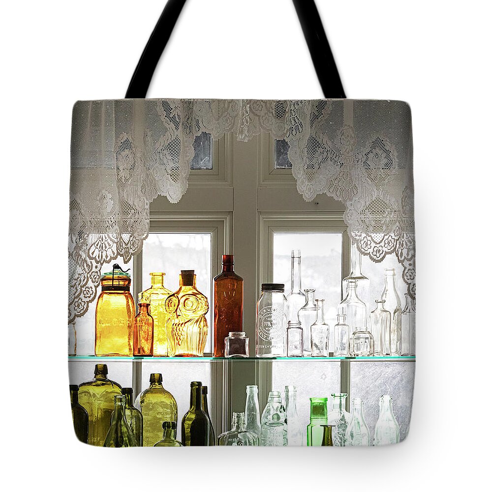 Back In The Day Tote Bag featuring the photograph Olden Times by Patty Colabuono
