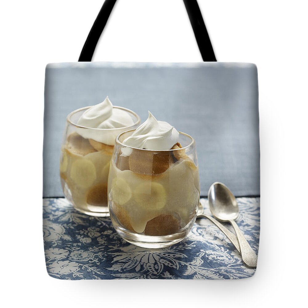 Temptation Tote Bag featuring the photograph Banana Tiramisu by Carin Krasner