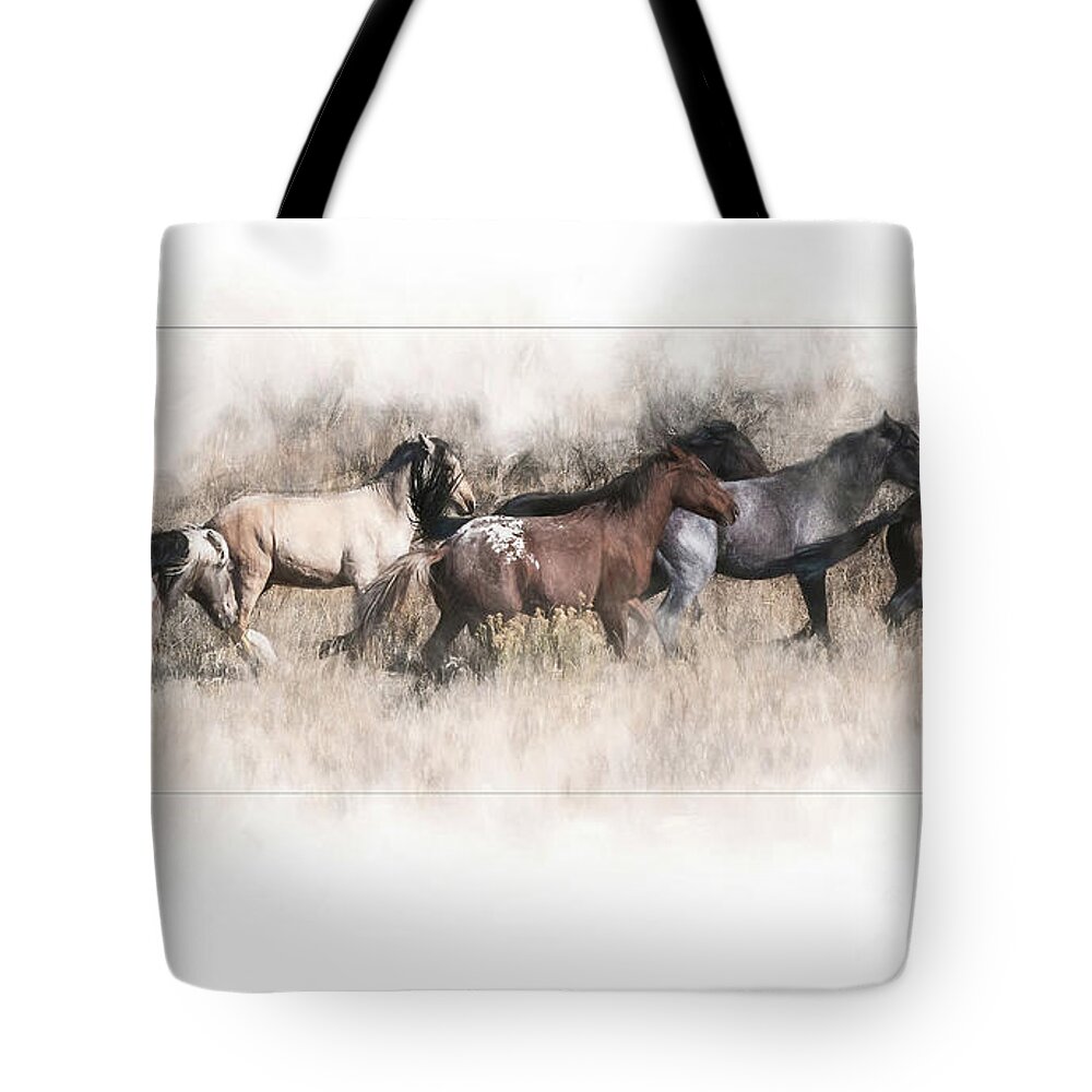 Colorado Tote Bag featuring the photograph Band of Brothers by Debra Boucher
