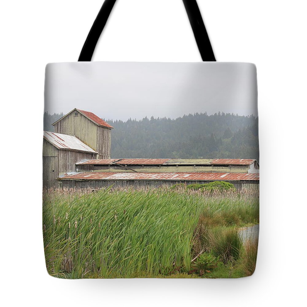 Barn Tote Bag featuring the photograph Barn by Christy Pooschke
