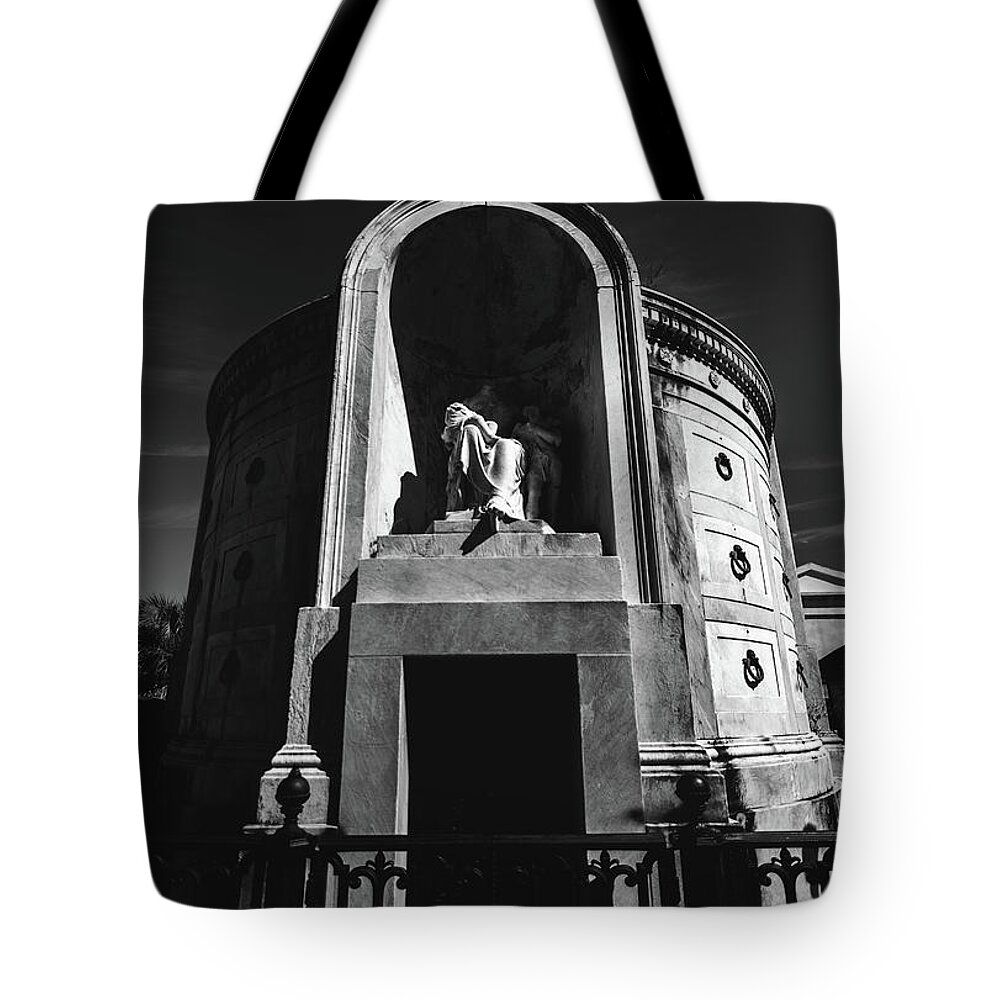 Baroque Tote Bag featuring the photograph Baroque Tomb by Peter Hull