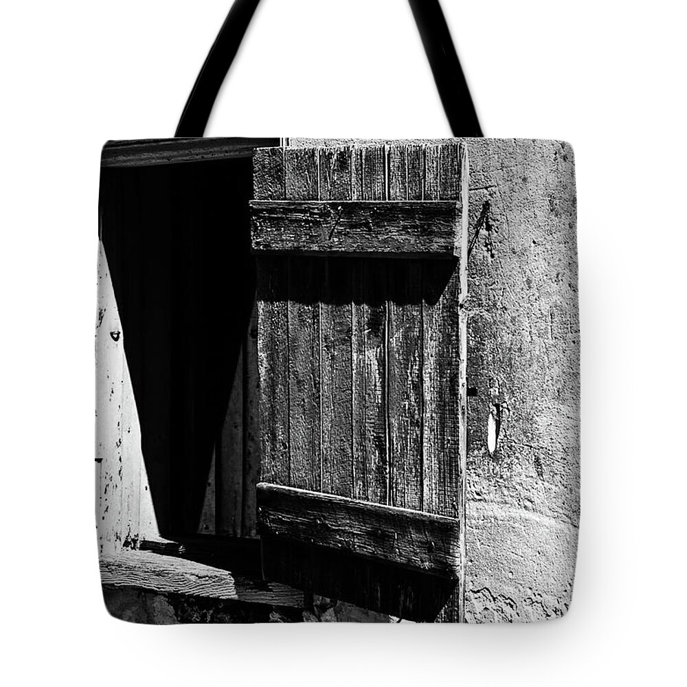Batsto Tote Bag featuring the photograph Batsto Village Door by Louis Dallara