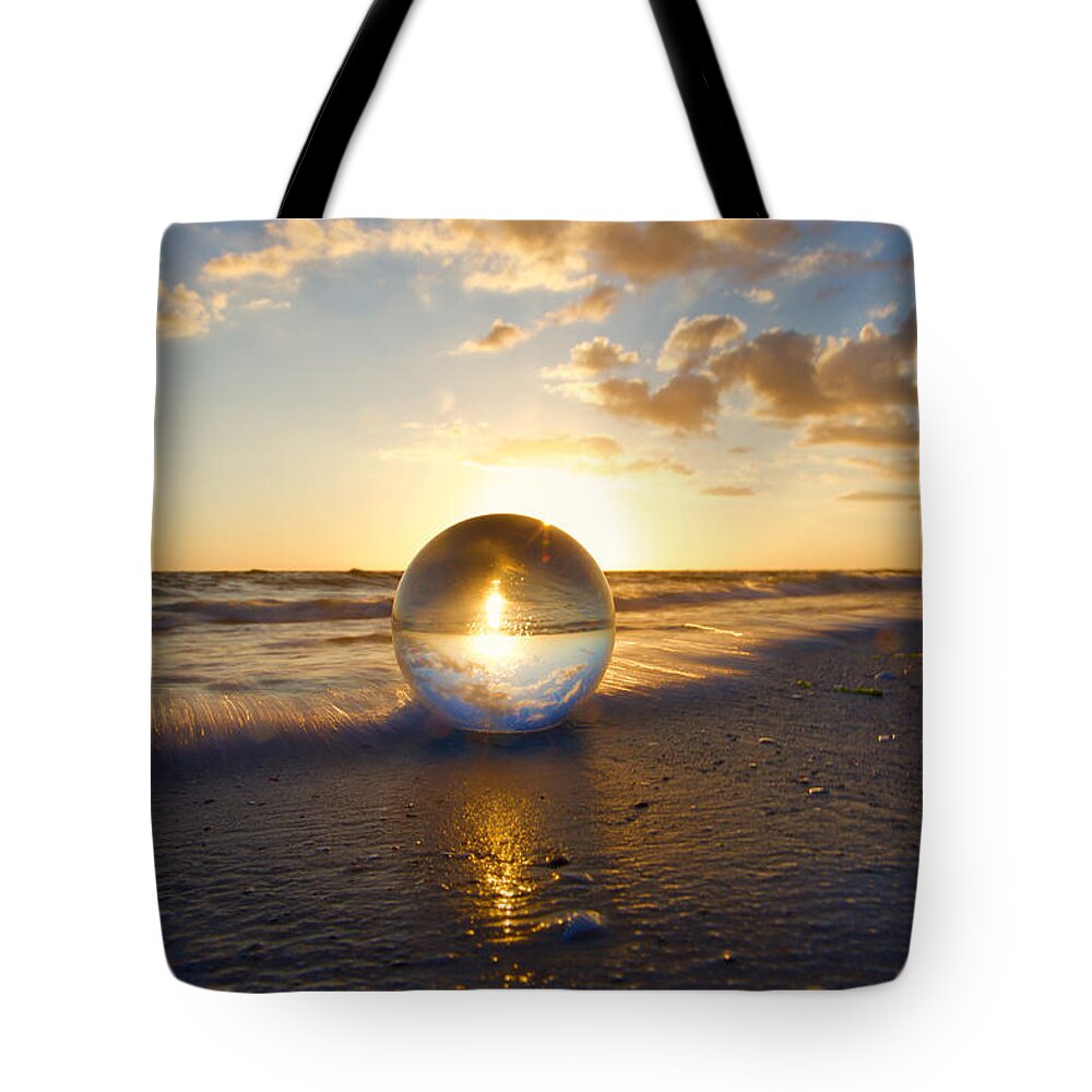 Nunweiler Tote Bag featuring the photograph Beach Ball by Nunweiler Photography