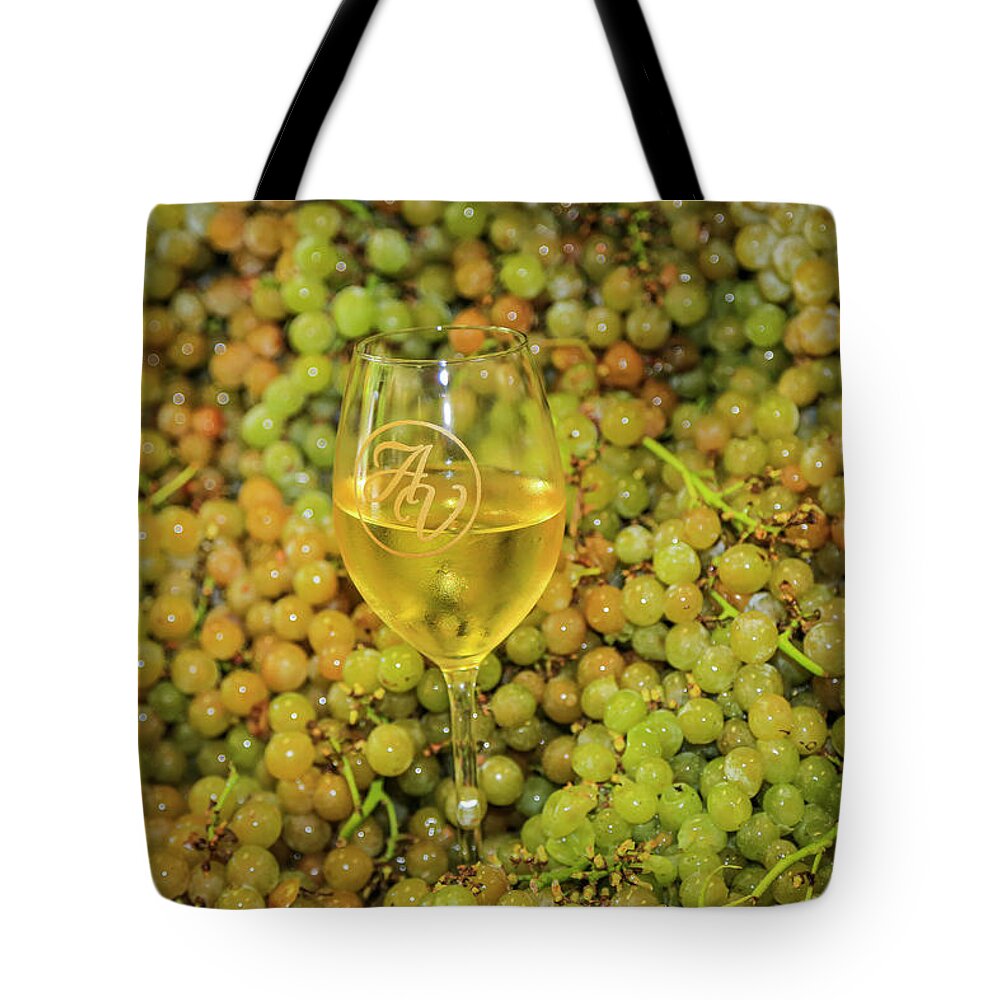 Grapes Tote Bag featuring the photograph Before and After by Dale R Carlson