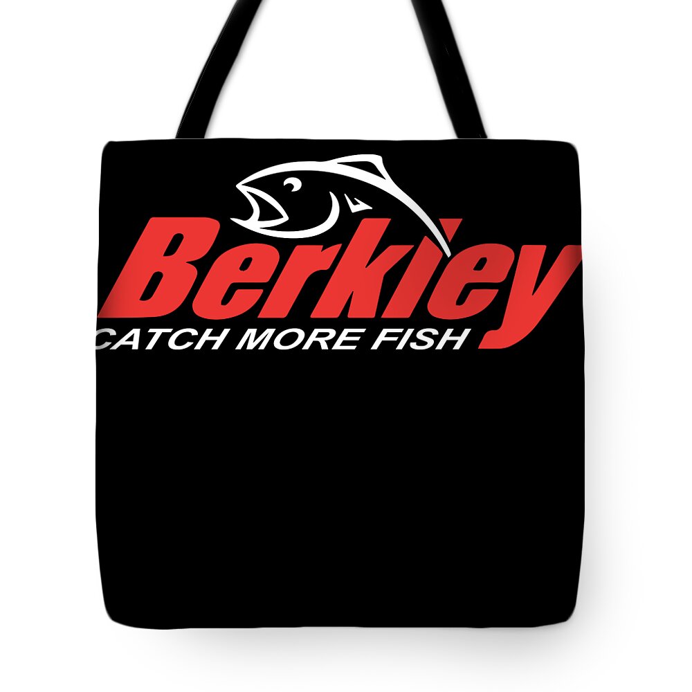 BERKLEY Fishing Logo Spinners Crankbaits LOVER FISHING Tote Bag by