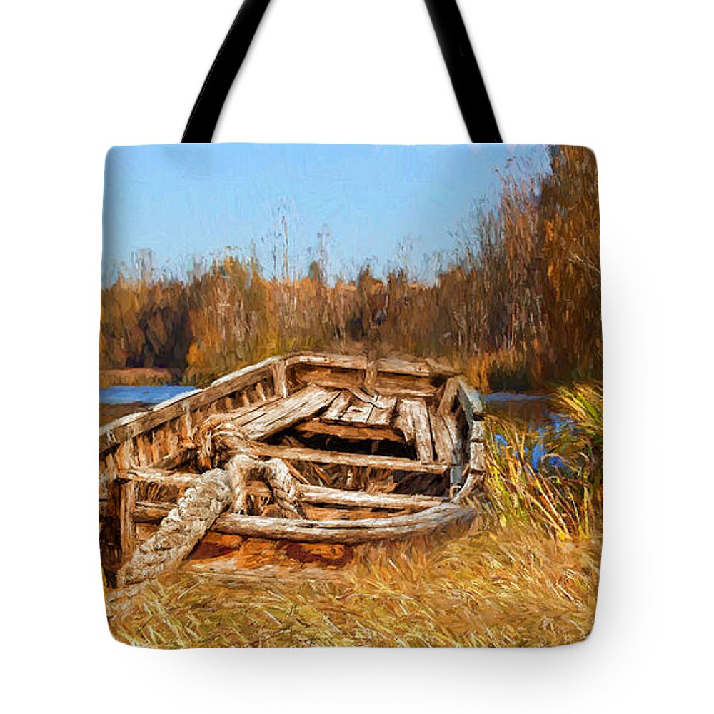 Yesteryear Tote Bag featuring the digital art Better Times by Mark Allen