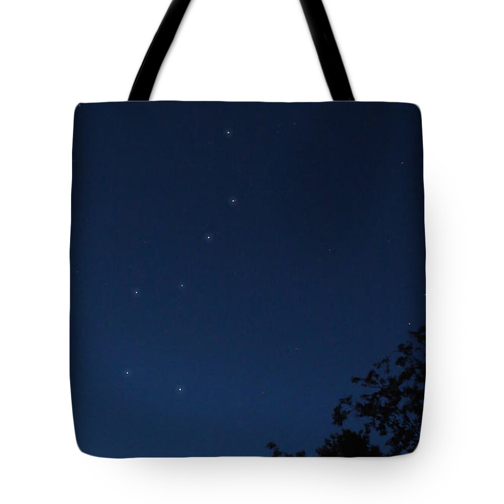 Pete Nunweiler; Nunweiler; Nunweiler Photography; Canon; Photography; Canon 70d; Night Photography; Constellations; Astrophotography; The Big Dipper; Mortons Overlook; The Great Smoky Mountains National Park; Tennessee; Gatlinburg Tote Bag featuring the photograph Big Dipper by Nunweiler Photography