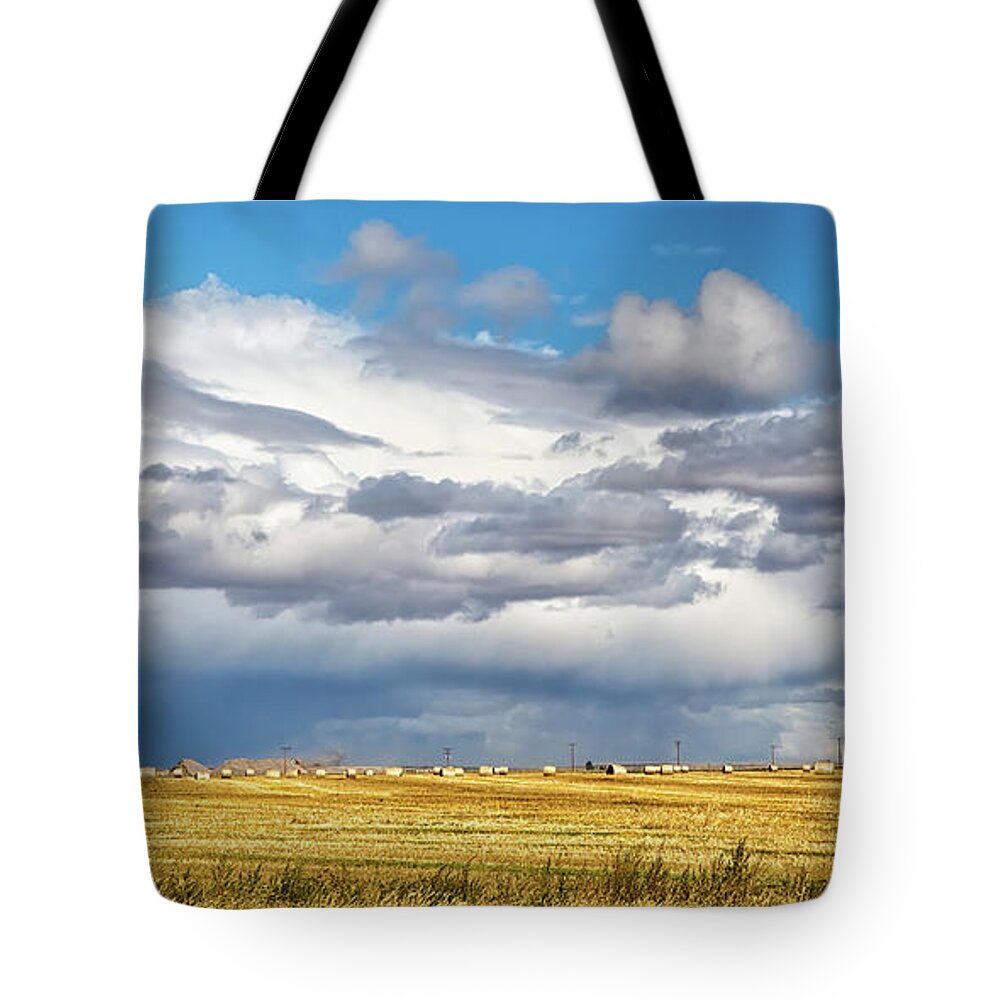 Montana Tote Bag featuring the photograph Big Sky Montana by Cheryl Strahl