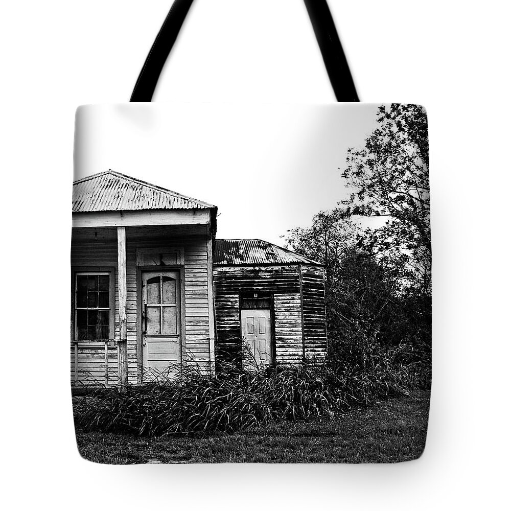 Black And White Tote Bag featuring the photograph Black and White Architecture, 2 by Maggy Marsh