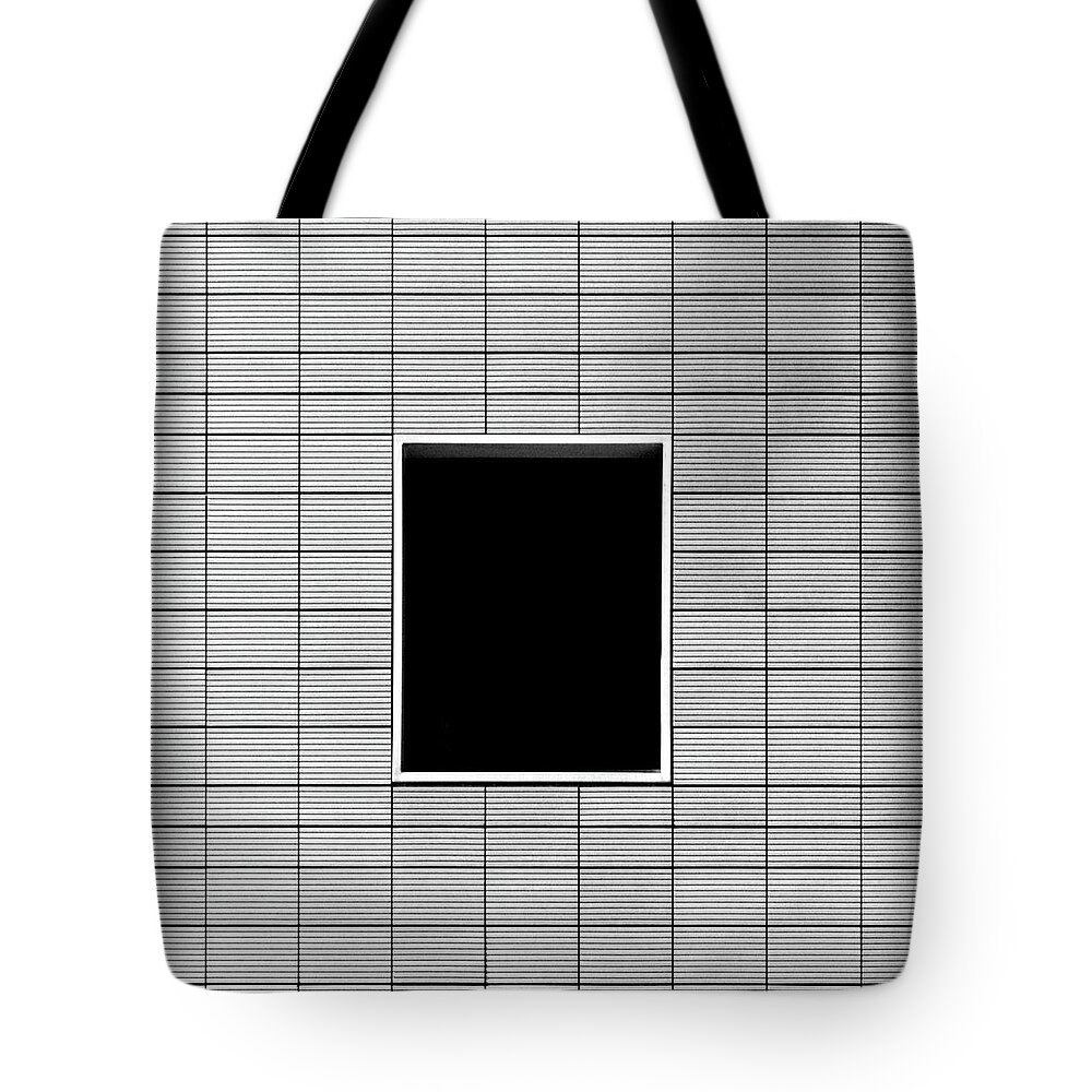 Urban Tote Bag featuring the photograph Square - Black Hole by Stuart Allen