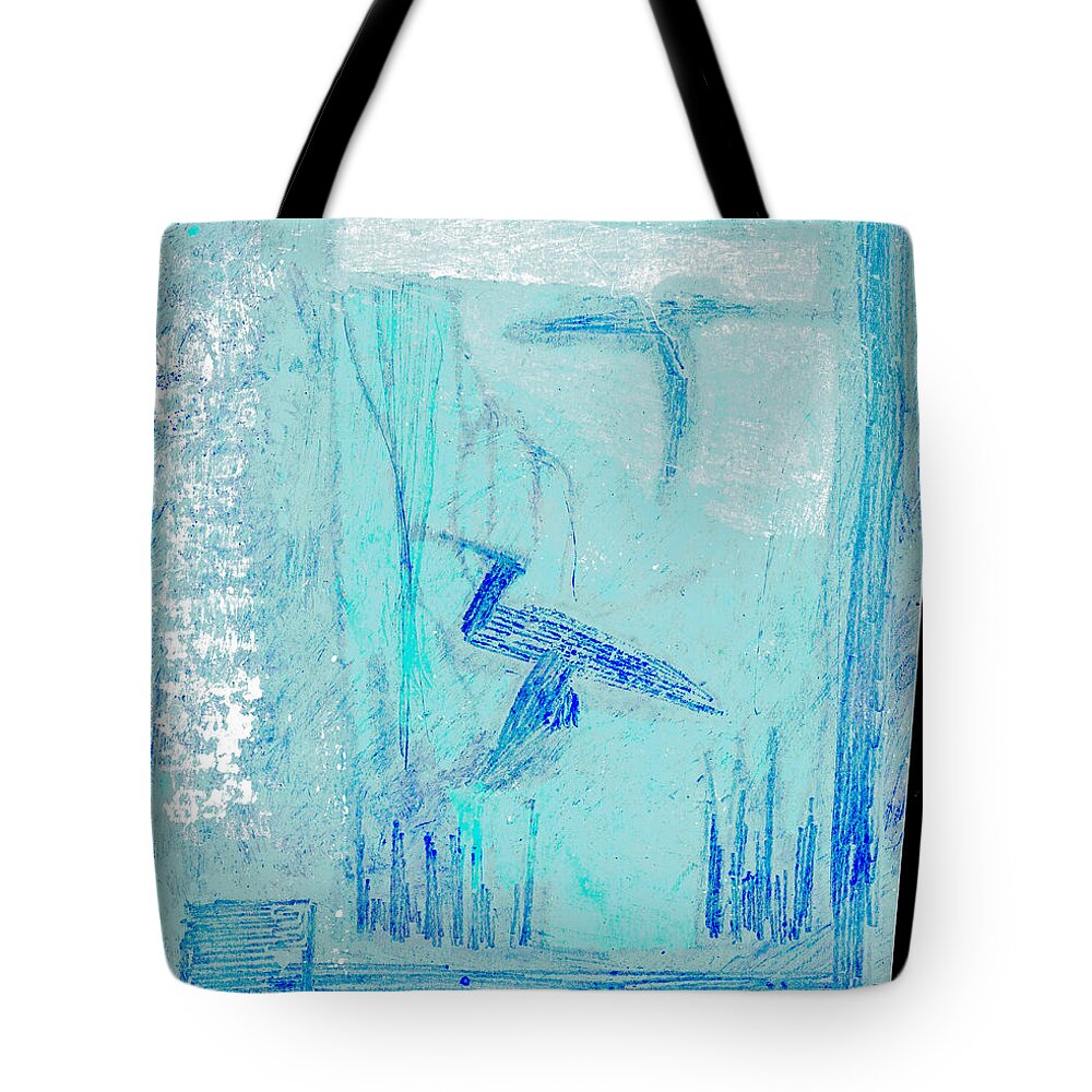 Black Ivory Tote Bag featuring the drawing Black Ivory Issue 1b51a by Edgeworth Johnstone