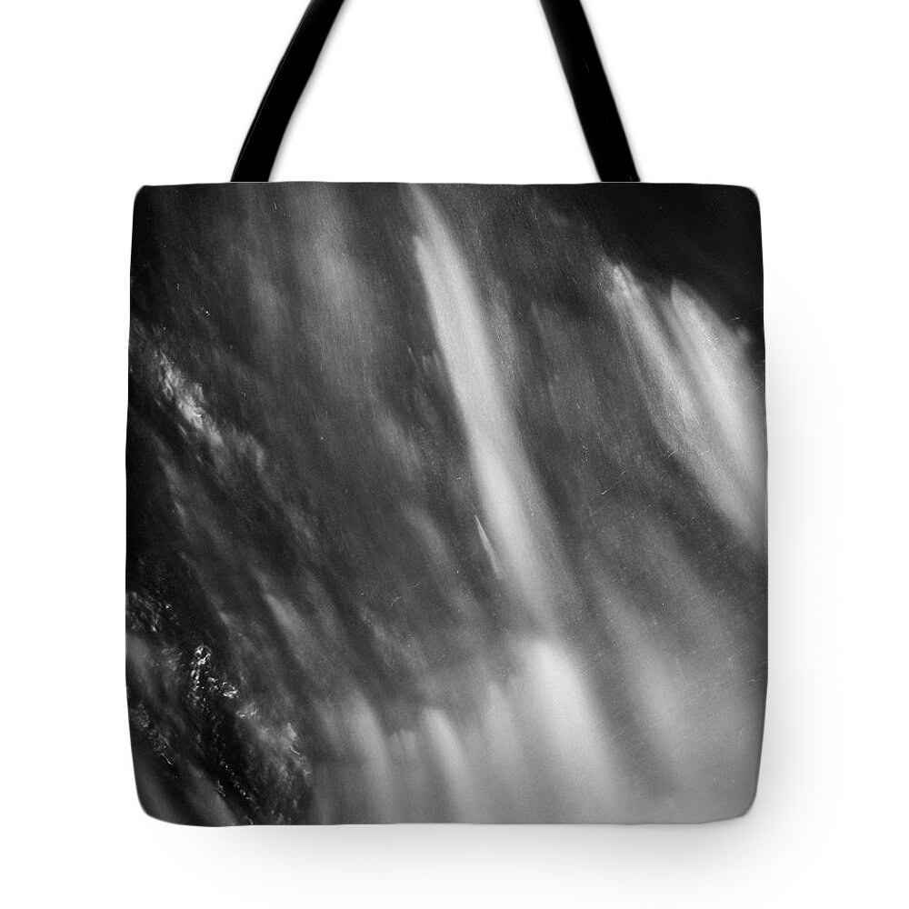 Blackstone Tote Bag featuring the photograph Blackstone River XVII BW by David Gordon