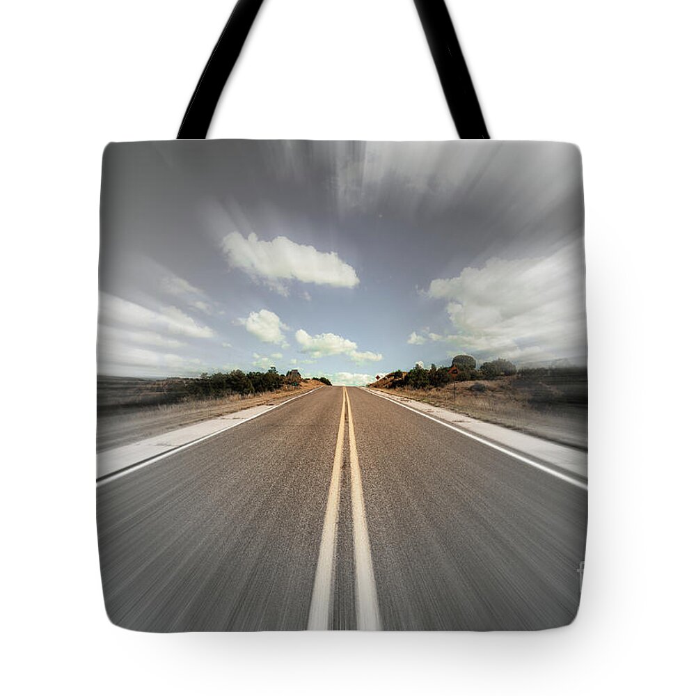 Gila National Forest Tote Bag featuring the photograph Blurry Time in New Mexico by Raul Rodriguez