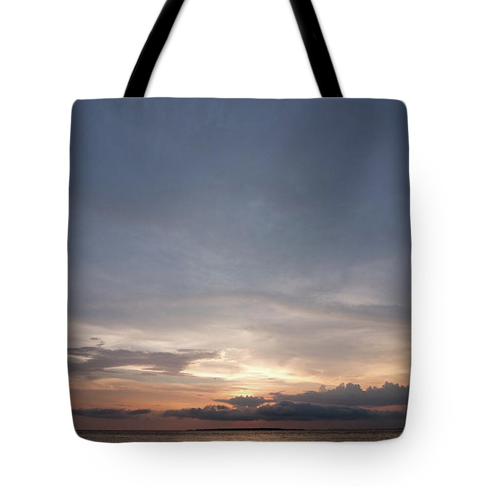 Ala Tote Bag featuring the photograph Bountiful Sunset along the Gulf of Mexico by James-Allen