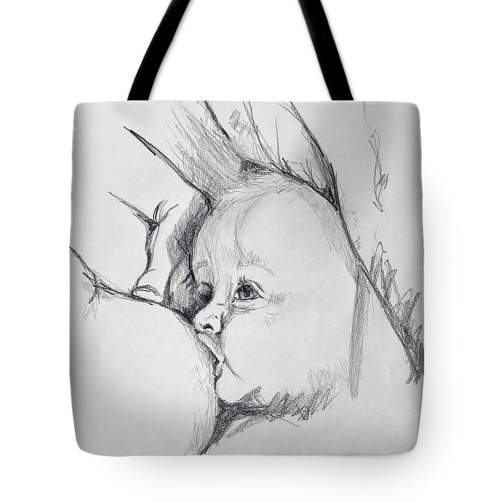 Breastfeeding Tote Bag by Chessie Koko - Pixels