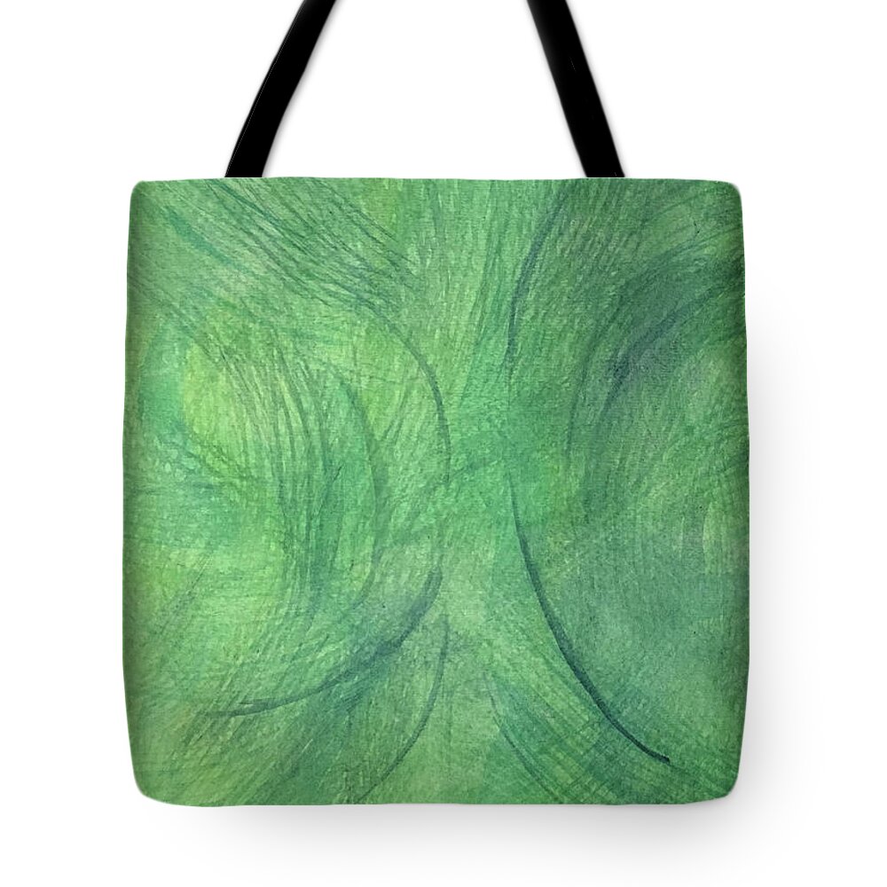 Beach Collection Tote Bag featuring the painting Breeze 3 by Annette M Stevenson