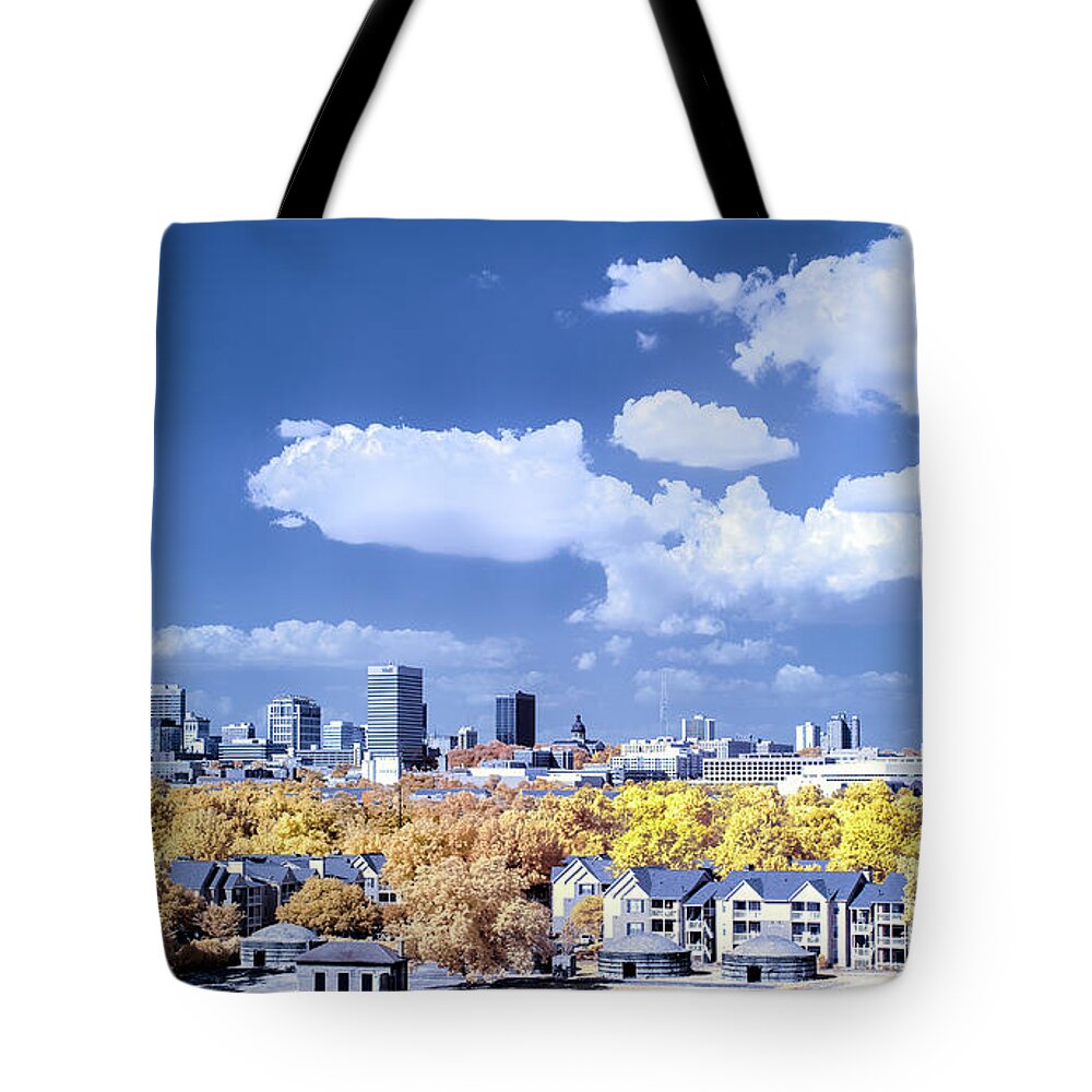 2018 Tote Bag featuring the photograph Brickworks 55 by Charles Hite