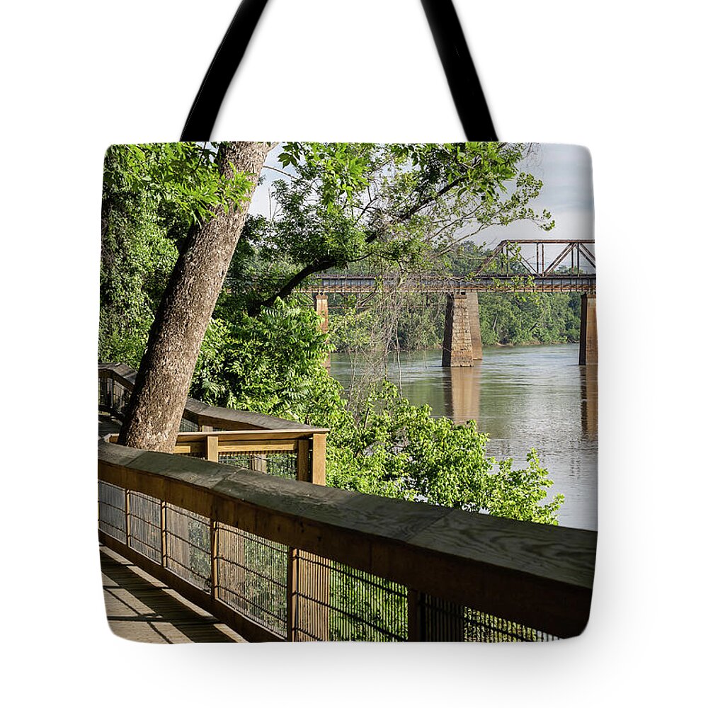 2019 Tote Bag featuring the photograph Brickworks 61 by Charles Hite