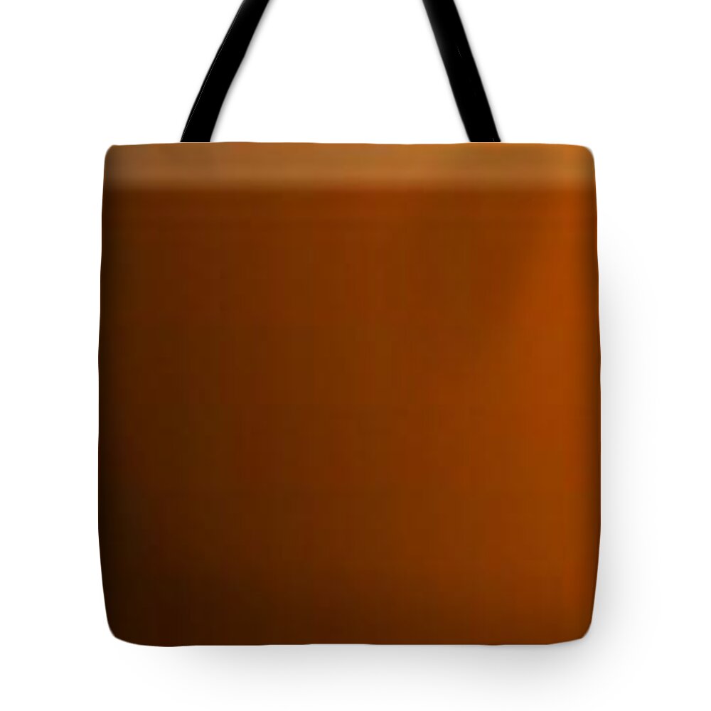 Oil Tote Bag featuring the painting Brown Totem by Archangelus Gallery