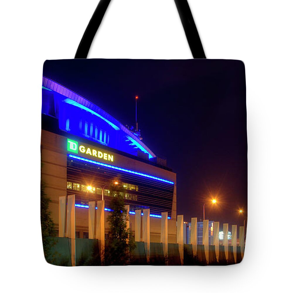 Boston Tote Bag featuring the photograph Bruins Country Panoramic by Joann Vitali
