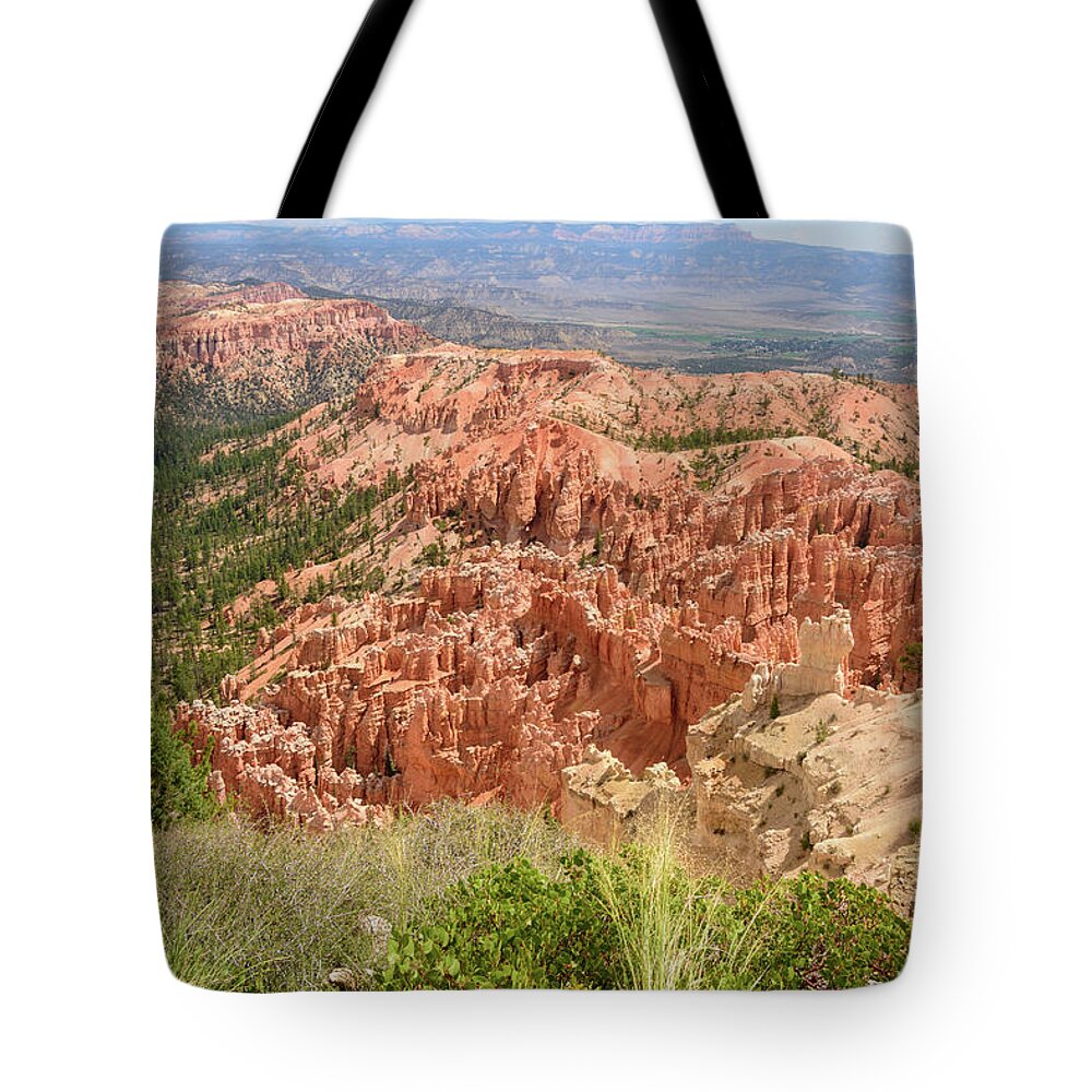 Bryce Point Tote Bag featuring the photograph Bryce Point - Bryce Canyon - Utah by Debra Martz