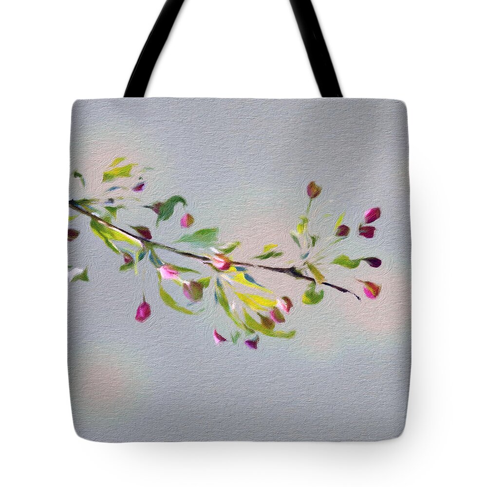 Buds Tote Bag featuring the photograph Buds a Plenty by Diane Lindon Coy