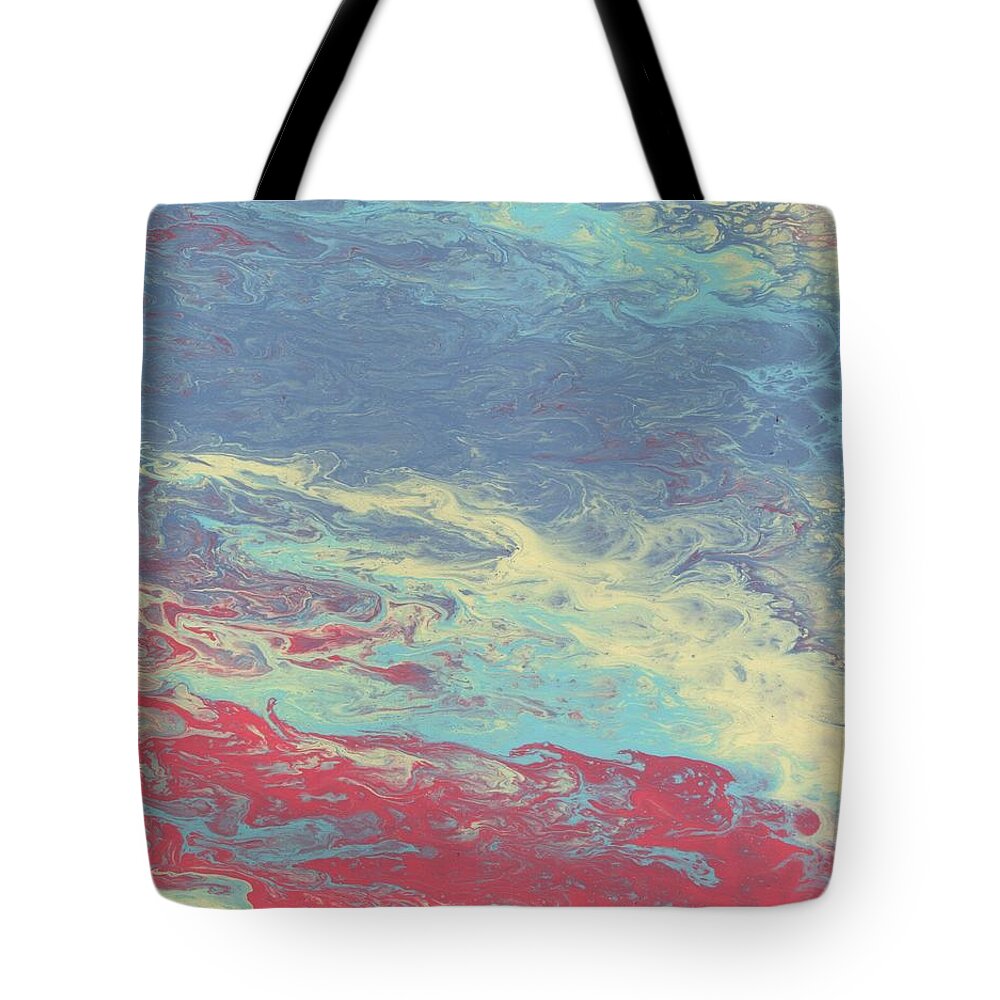 Calliope Tote Bag featuring the painting Calliope by Shannon Grissom