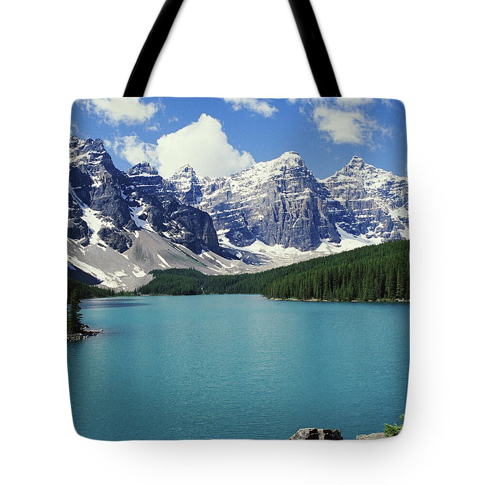 Scenics Tote Bag featuring the photograph Canada,alberta,banff National Park by Ascent/pks Media Inc.
