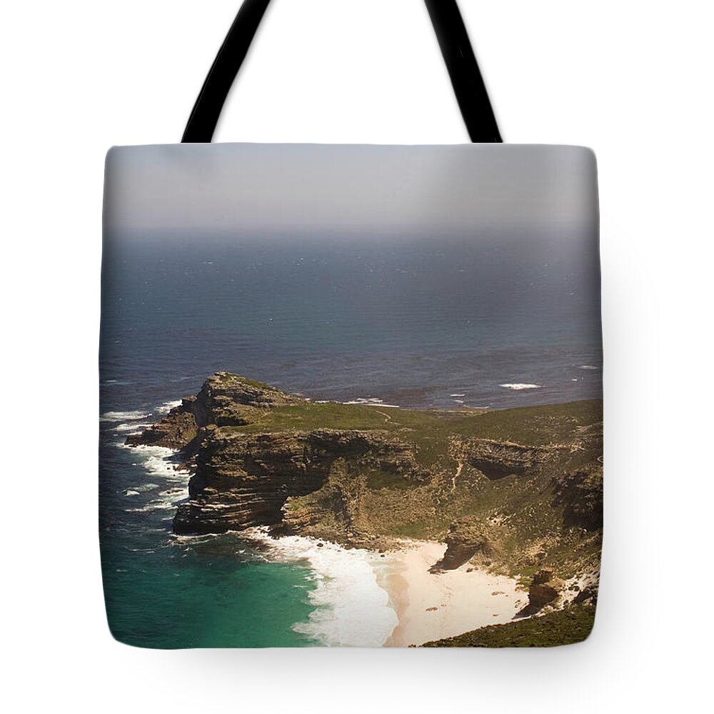 Water's Edge Tote Bag featuring the photograph Cape Of Good Hope by Stevenallan
