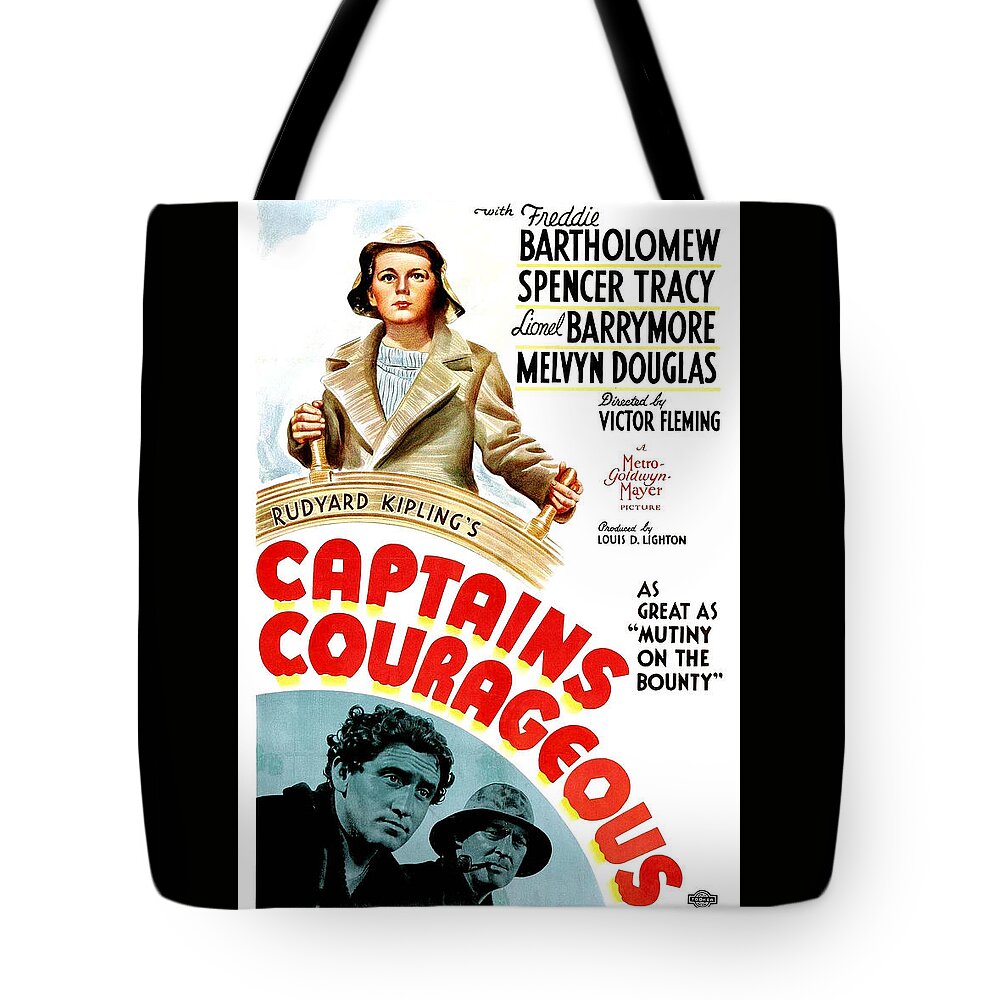 Spencer Tracy Tote Bag featuring the photograph Captains Courageous by Metro-Goldwyn-Mayer