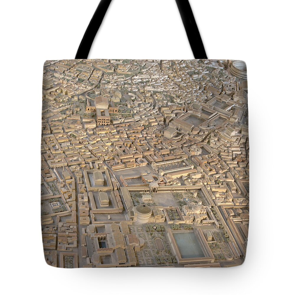 Capitoline Tote Bag featuring the photograph Caput Mundi III by Fabrizio Ruggeri