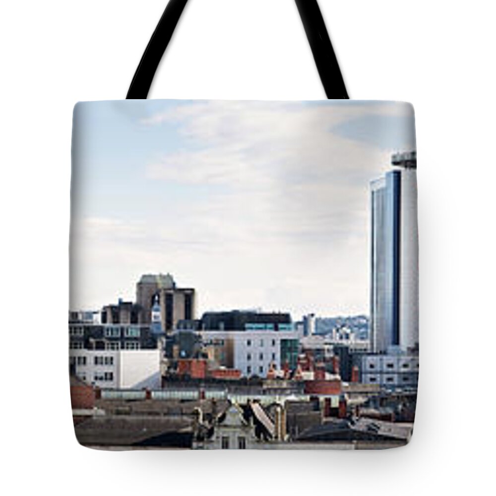 Scenics Tote Bag featuring the photograph Cardiff by Nicolasmccomber
