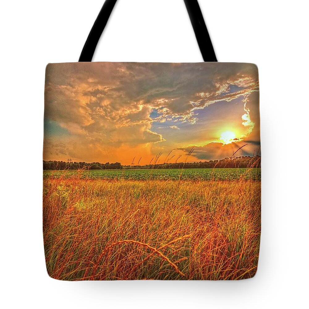 Tranquility Tote Bag featuring the photograph Carolina Summer by John Harding Photography