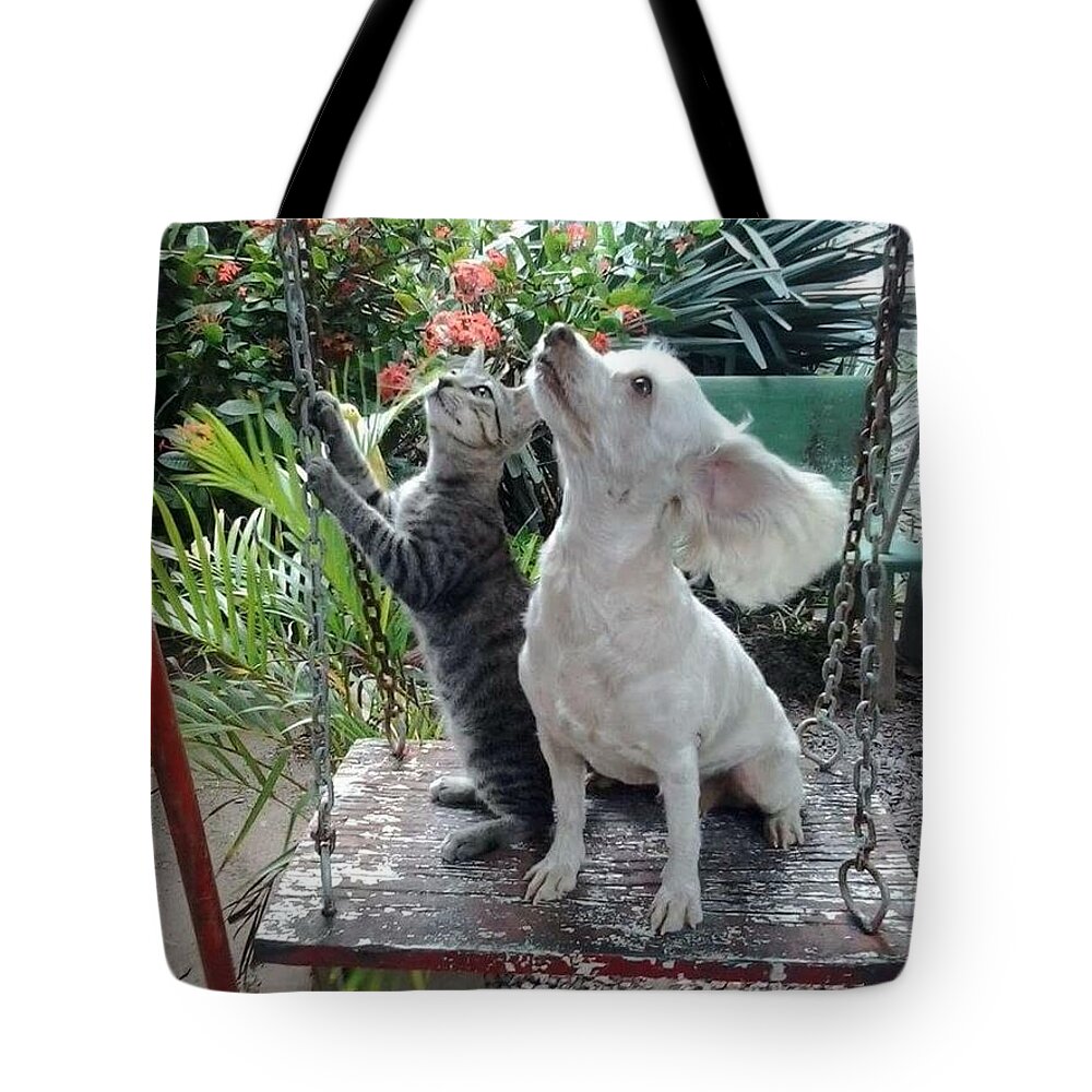 Groups Of Animals Tote Bags