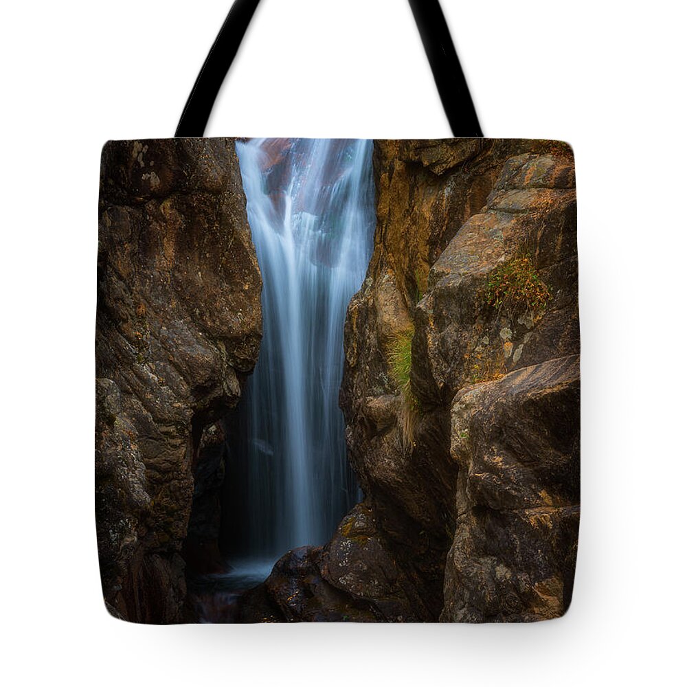 Colorado Tote Bag featuring the photograph Chasm Falls by Darren White