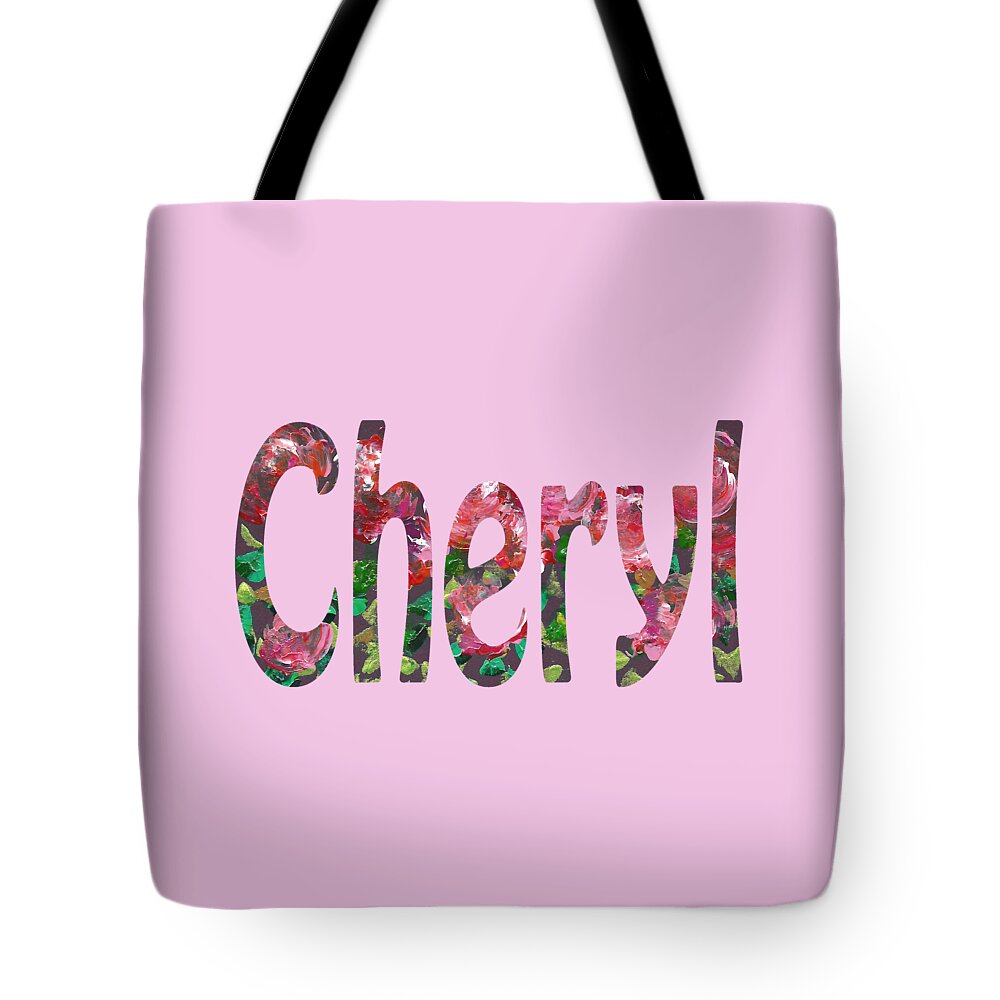 Cheryl Tote Bag featuring the digital art Cheryl by Corinne Carroll