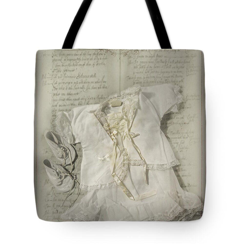 Christening Tote Bag featuring the photograph Christening by John Anderson