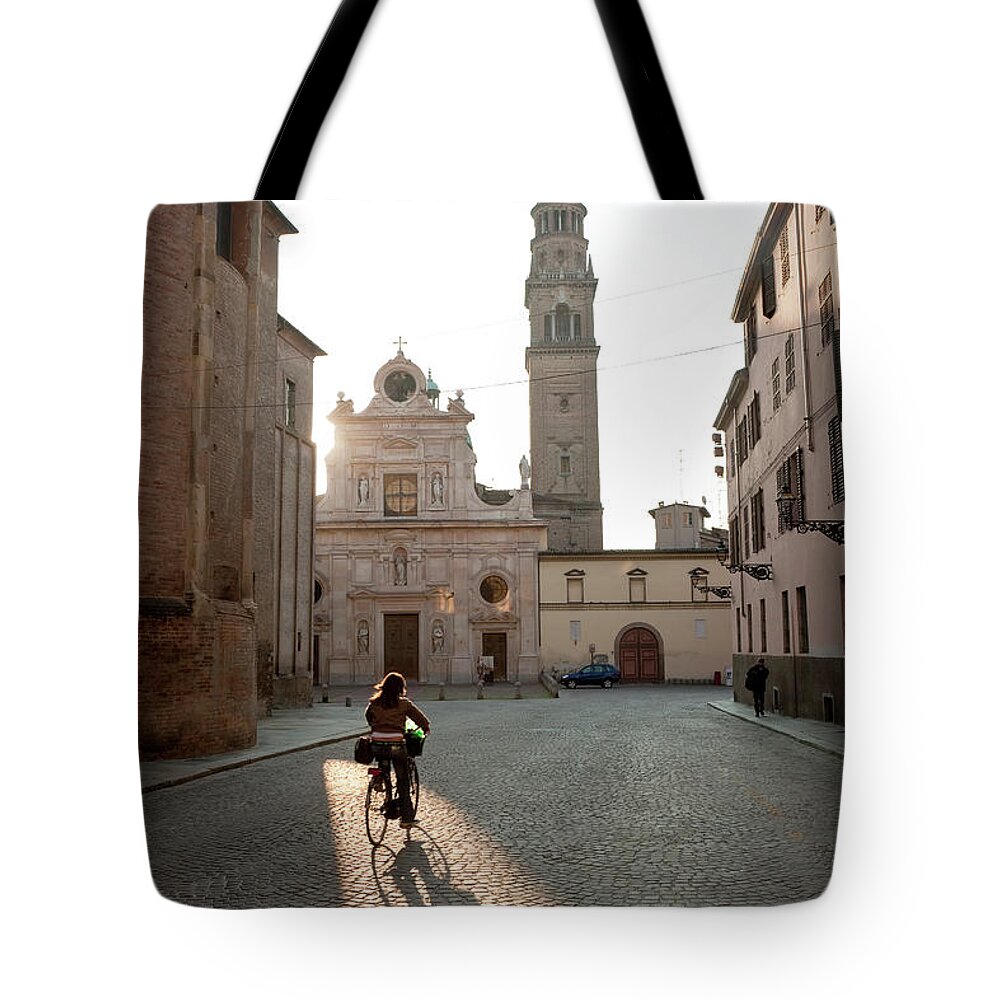 People Tote Bag featuring the photograph Church Of Saint John The Evangelist by Peter Adams