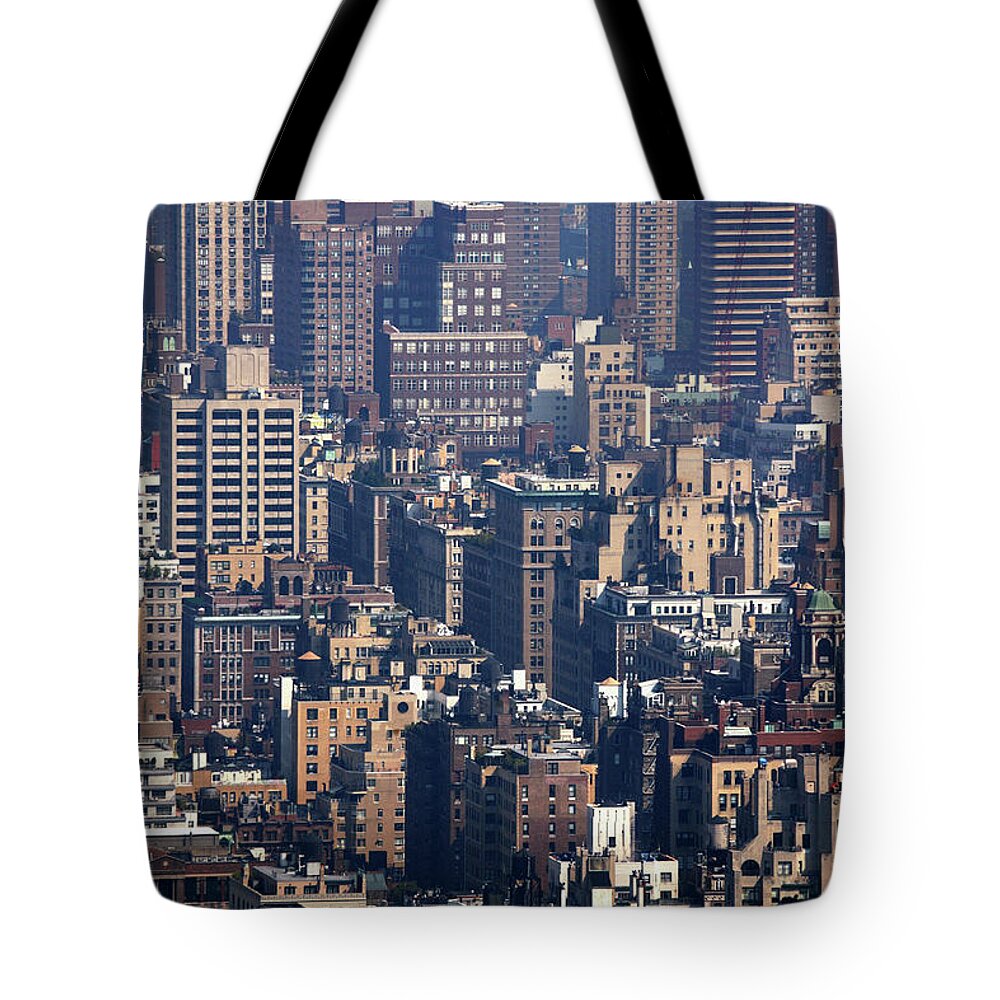 East Tote Bag featuring the photograph Cityscape Of Manhattans Upper East Side by Bruce Yuanyue Bi