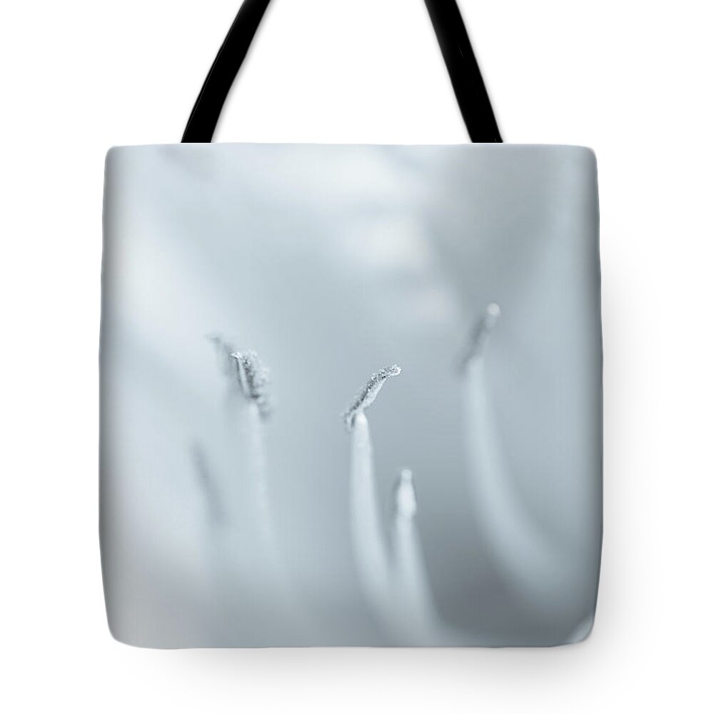 Flowers Tote Bag featuring the photograph Macro Flower Photography by Amelia Pearn