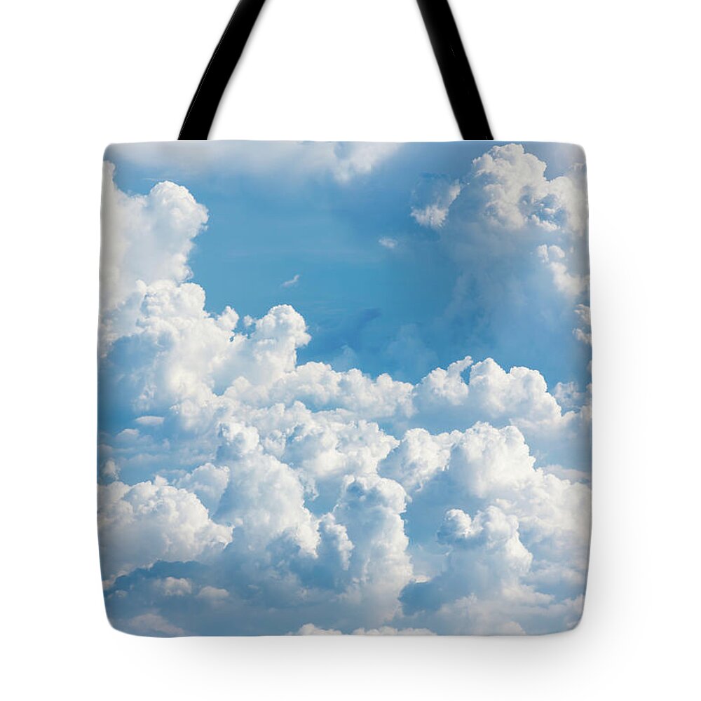 Curve Tote Bag featuring the photograph Clouds by Mutlu Kurtbas